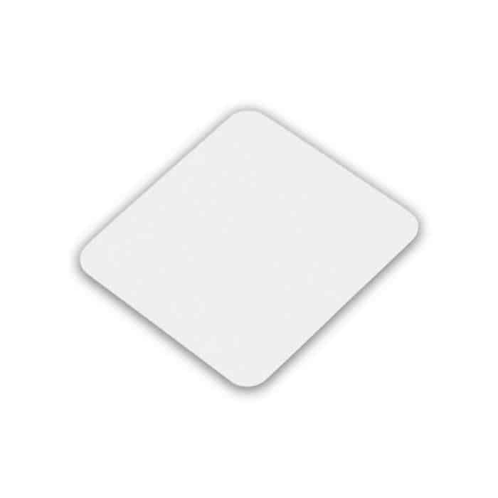 Plain White Coasters 125 Square