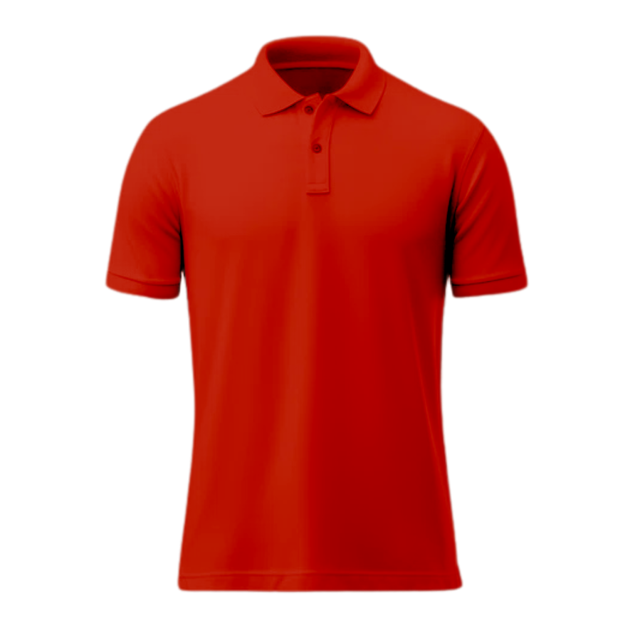 BRICK RED POLO - ICustomyzo