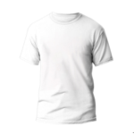 half sleeve tshirt, white
