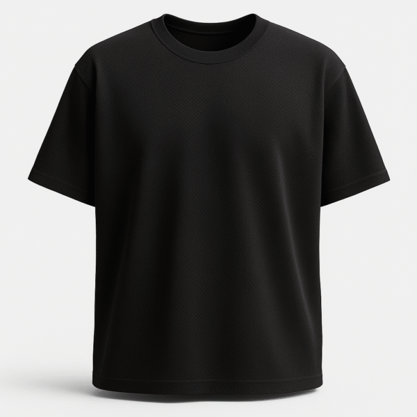 Unisex AOP Sports Tshirt - Black| ICustomyzo