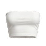 AOP Tube Tops - White