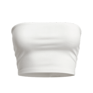 AOP Tube Tops - White