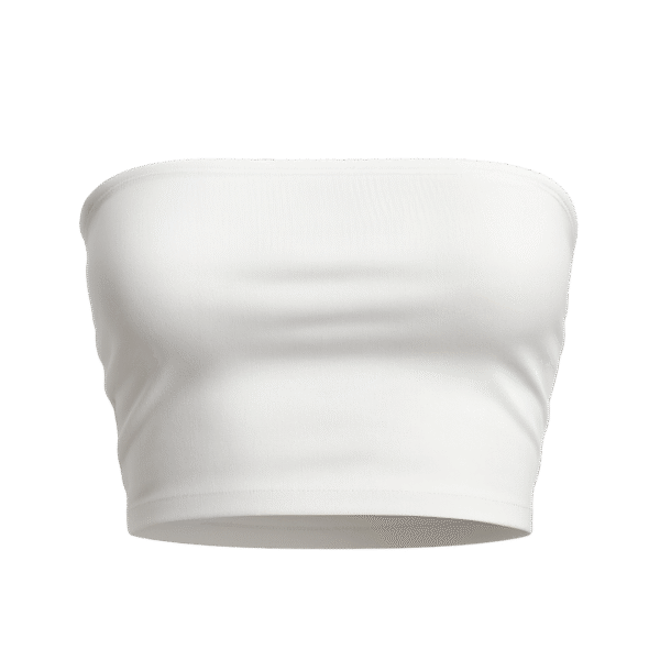 AOP Tube Tops - White
