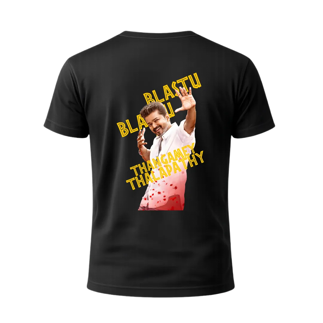Blastu Blastu Back black - ICustomyzo Thalapathy Blastu
