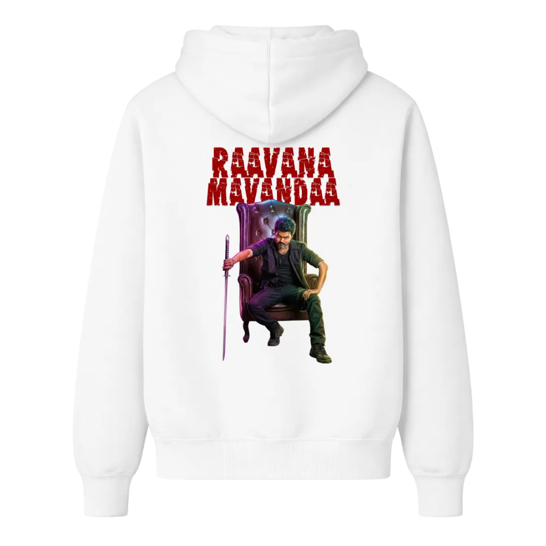 Raa Mavandaa White back Hoodie - ICustomyzo Raa Mavandaa White back Hoodie